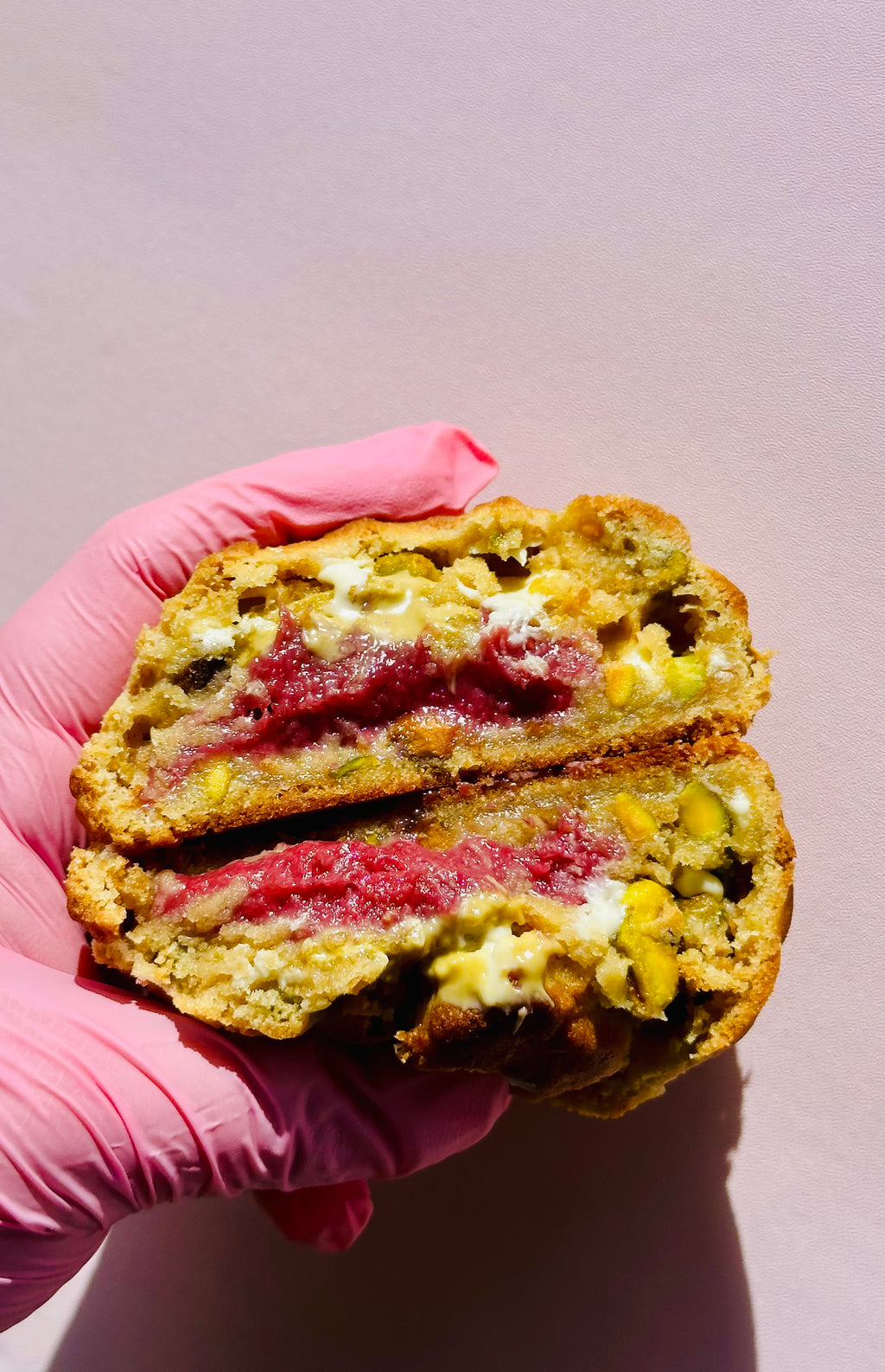 Frambuesa & pistacho