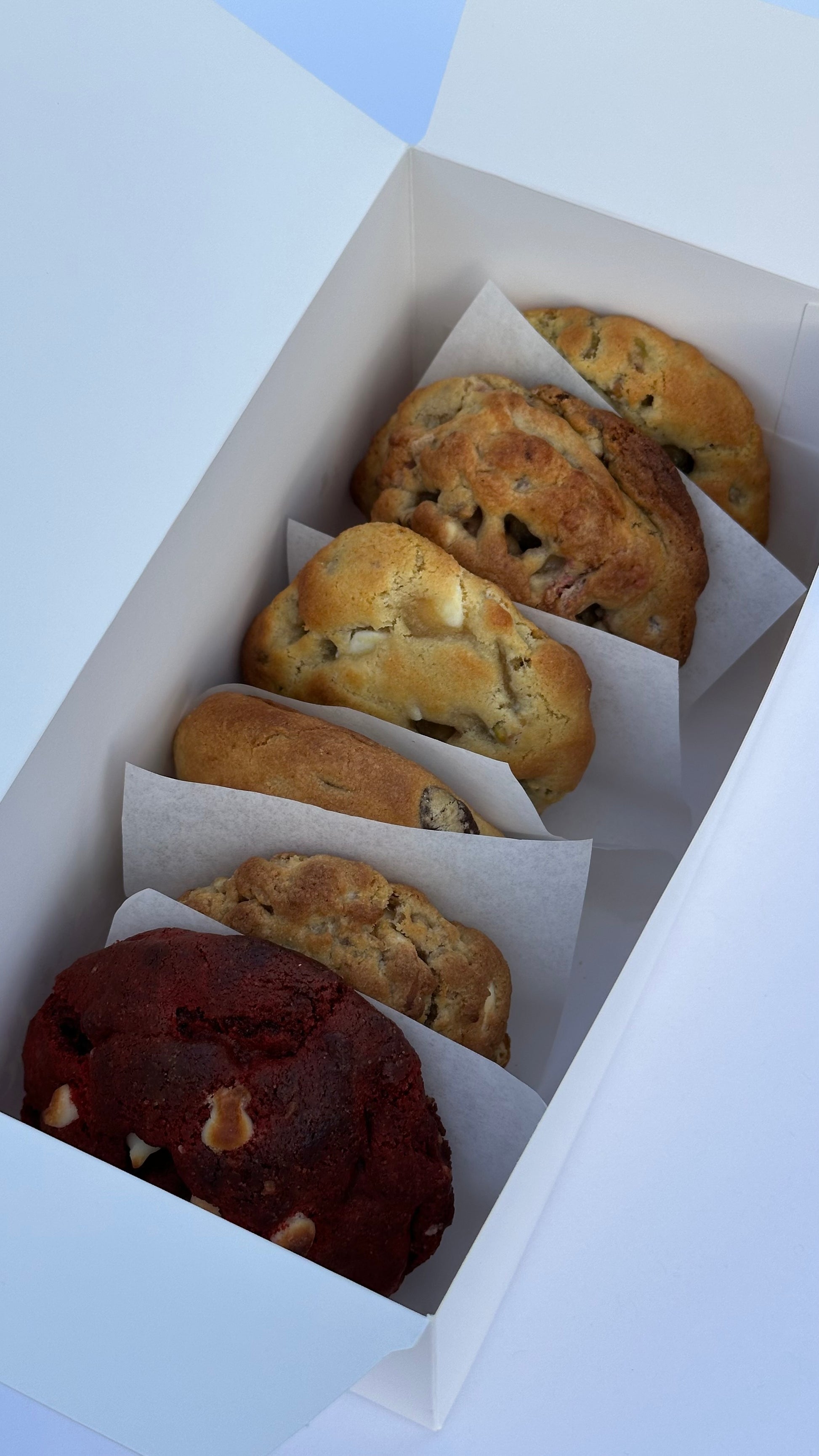 Caja 6 cookies