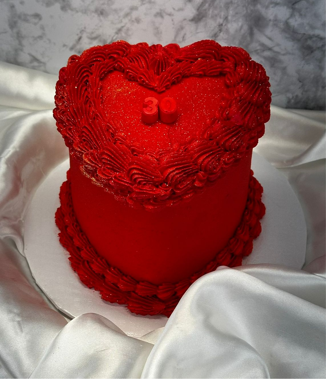 Pastel corazón